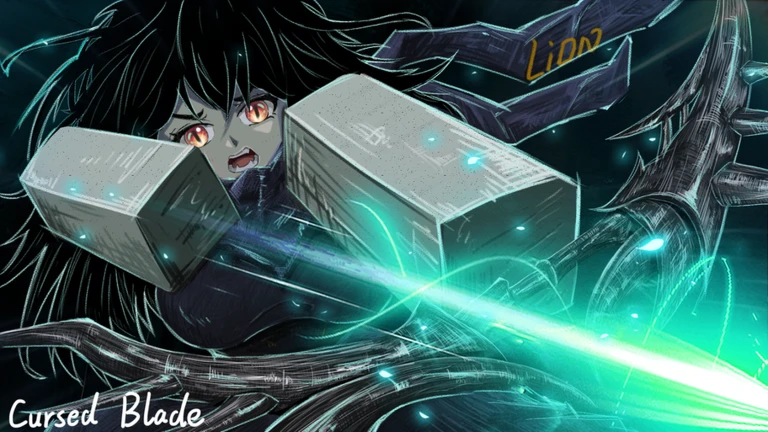 Cursed Blade game card on Roblox slide 1
